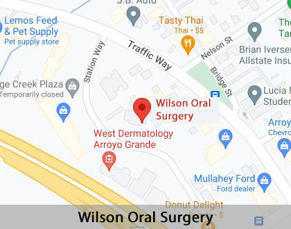 Map image for Sedation Oral Surgery in Arroyo Grande, CA